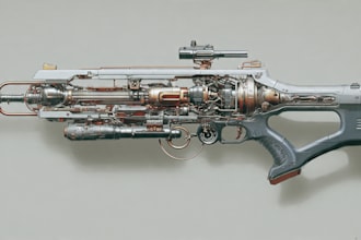 create unique fantasy weapon designs and citems