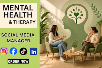 be your social media marketing manager for mental health, therapy, and wellness