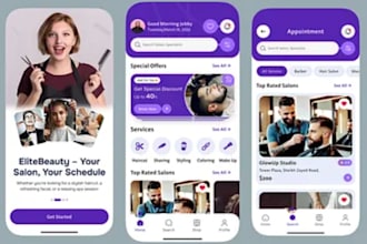 develop salon app, spa app, beauty salon, hair salon, appointment booking app