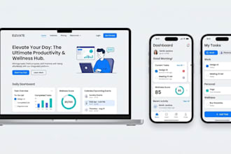 create figma UI UX design for web and app