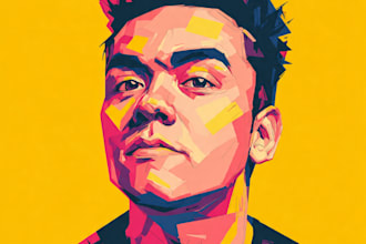 do a vector portrait for you
