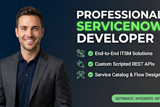 provide expert servicenow development and technical support