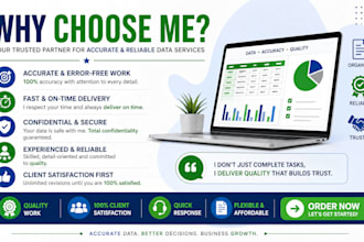do accurate data editing, cleaning, and collection