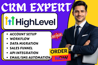 be your go high level expert sales funnel CRM and workflow automation
