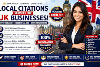 build UK local citations on top UK directories for local SEO