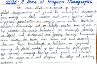 write your assignments in english and urdu handwriting
