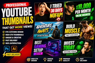 do youtube thumbnails, cover pictuers