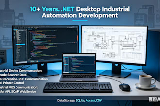be your dedicated dotnet developer for desktop app