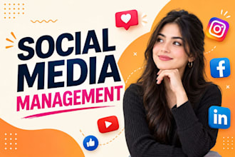 be your social media marketing manager and content creator
