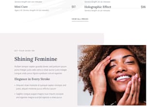 create a salon spa website with appointment, pos, accounts