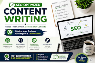 write SEO optimized articles