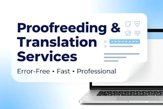 do urdu and english proofreading