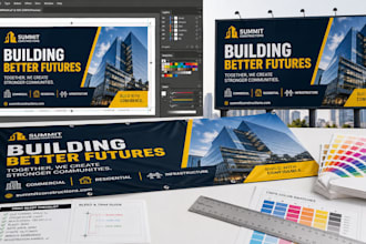 design print ready billboards, outdoor banners, vinyl banners, and hoardings