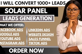 do verified solar panel leads solar installation solar energy leads facebook ads