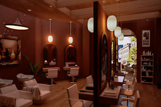 design 3d spa resort, wellness, relaxation space, outdoor spa design