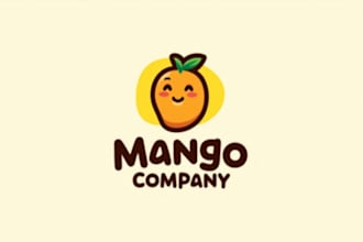 make an amazing mango fruit logo with express delivery