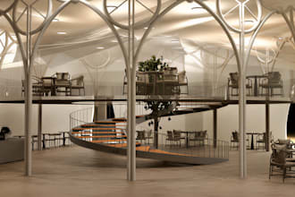 create 3d architectural graduation project design, thesis and cgi presentation