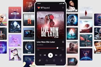 develop live streaming app video music streaming app live streaming website