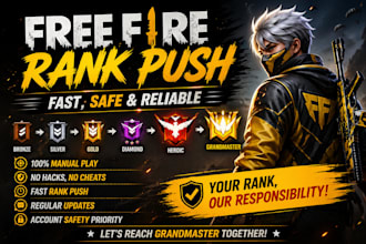 push your free fire rank fast