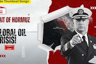 design viral and clickable youtube thumbnails