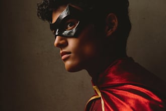 draw detailed superhero comic art