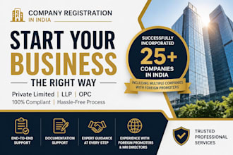 help you with company registration in india