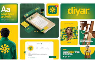 design a furniture logo and brand identity kit