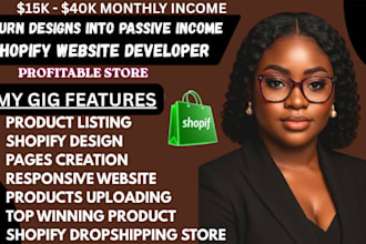 setup shopify store, shopify website, shopify dorpshipping store