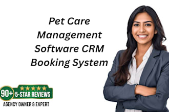 pet care management software CRM booking system