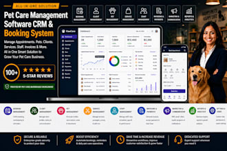 pet care management software CRM booking system