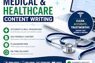 write healthcare articles professionally
