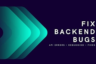 fix backend bugs and rest API errors in python or nodejs