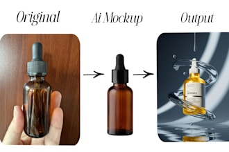 create ai product mockups photoshoot and model based brand visuals