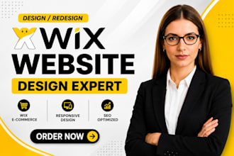 build, redesign and fix german wix website with wix seo, wix studio website,