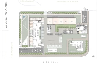 provide  site plan rendering for presentations