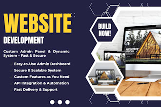 convert your static website into a dynamic web application