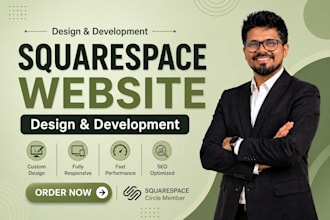 build squarespace website design and development as a squarespace expert