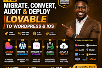 migrate lovable to wordpress convert lovable to ios audit lovable deploy lovable