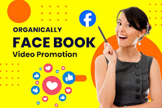 do facebook video promotion for real and organic views
