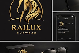 design modern luxury logo for business