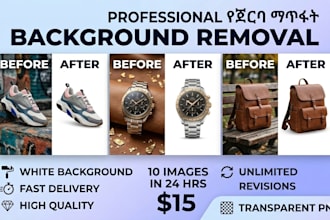 do professional back ground removal and photo editing