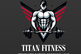 design a professional gym, fitness, and sports logo