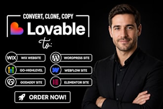 convert lovable to wordpress, redesign lovable website on wordpress