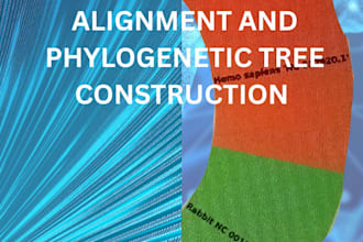 do dna sequence alignment and phylogenetic tree in mega