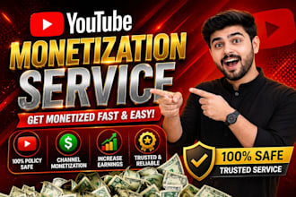 help grow your youtube channel towards monetization goals