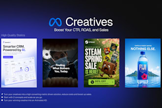 design high converting meta ad creative for your business
