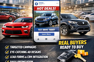 create facebook ads for car dealerships