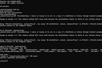build a python etl pipeline