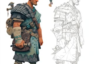 draw a anime character