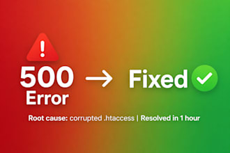 fix wordpress 404, 403, 500 and page errors fast